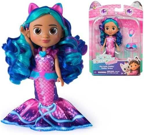 Нова Gabby's Dollhouse кукла Габи Русалка + аксесоари от филма за деца