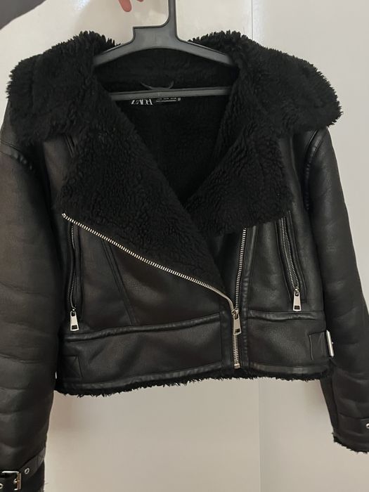 Zara яке с пухкава подплата размер м