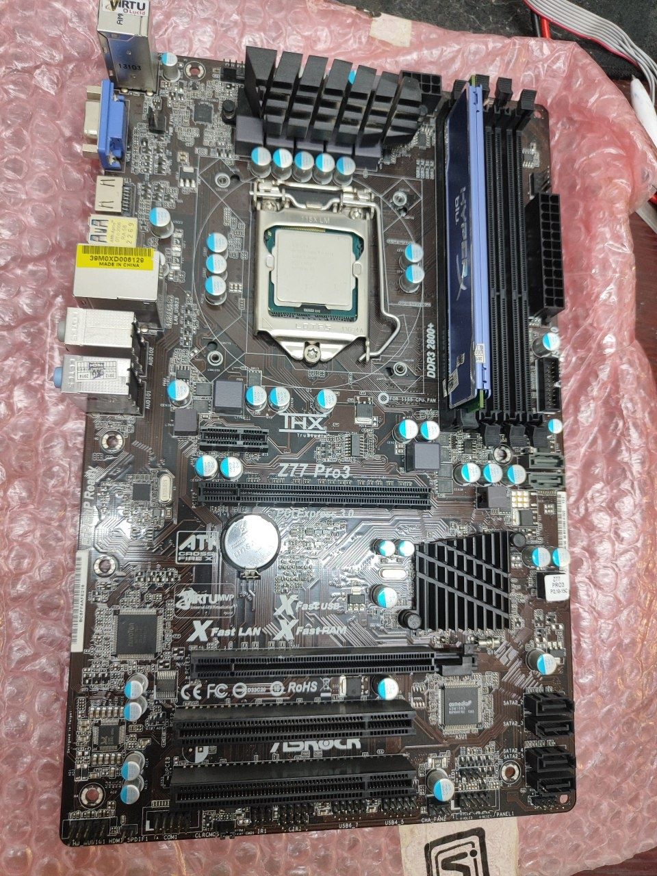 Z77, i7 3770, 8GB ozu hyperX
