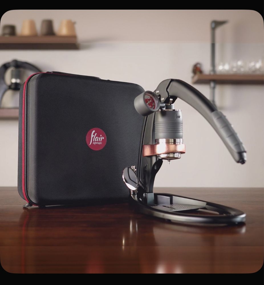 Профессиональная ручная эспрессо кофеварка Flair PRO3 espresso, черная