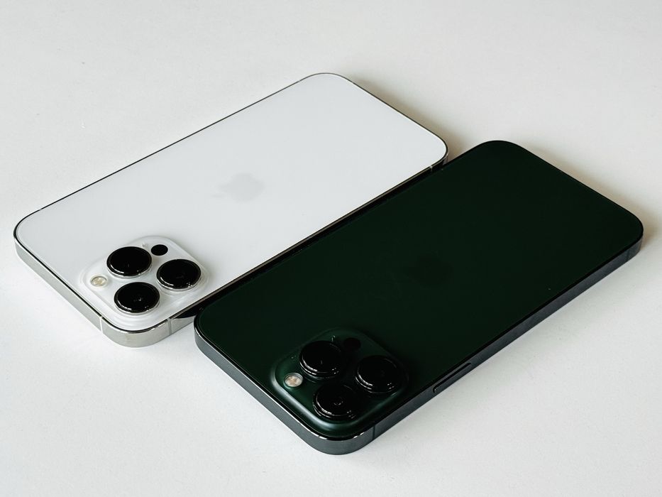 НОВИ! Iphone 13 Pro Max 256GB Green White Гаранция 6 месеца