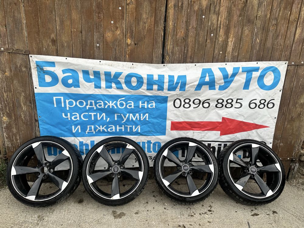 19 5х112 джанти с гуми ротор