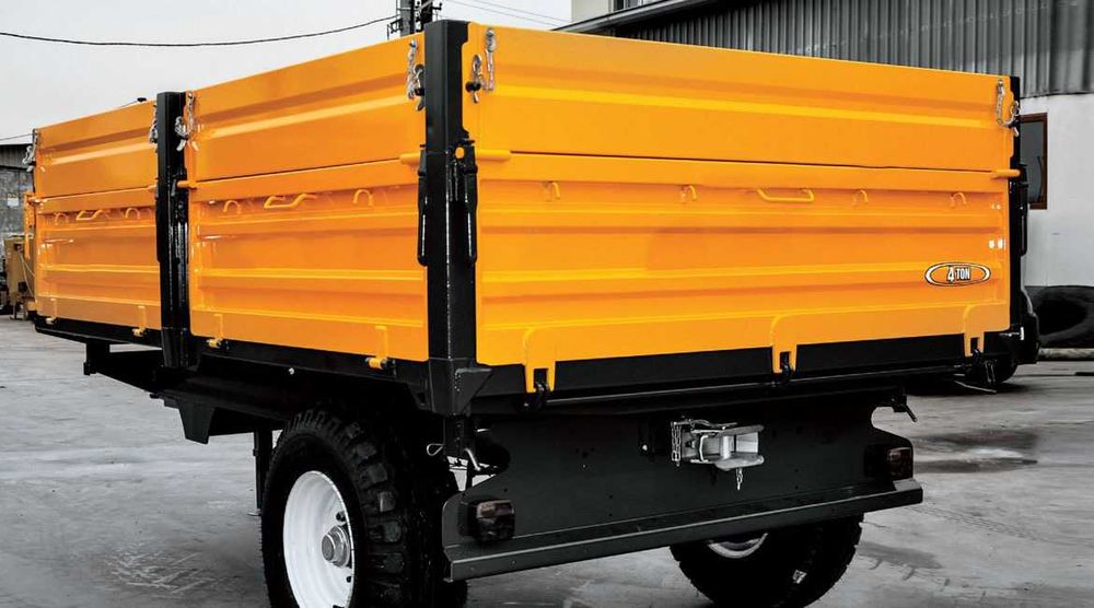 Remorca Agricola Moskon de la 2.5t-6t, BAsculabila DE LA 4500 EURO