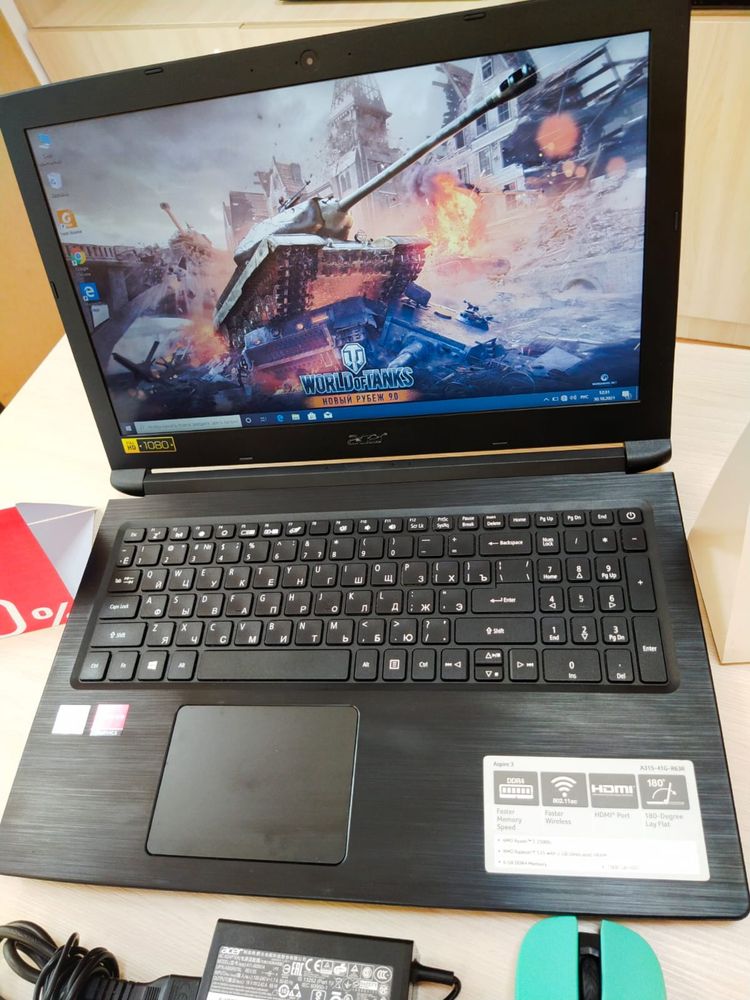 Игравой ноутбук Acer Aspire A315! Ryzen 5! Гарантия!