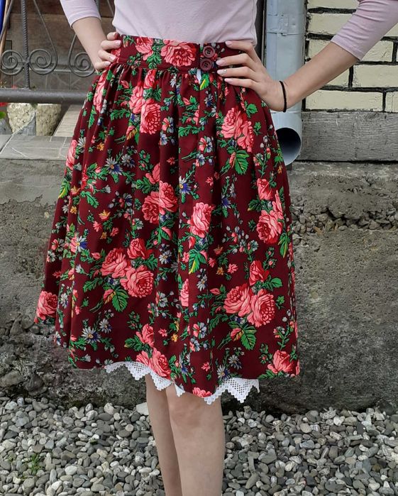 Sumna cu model floral