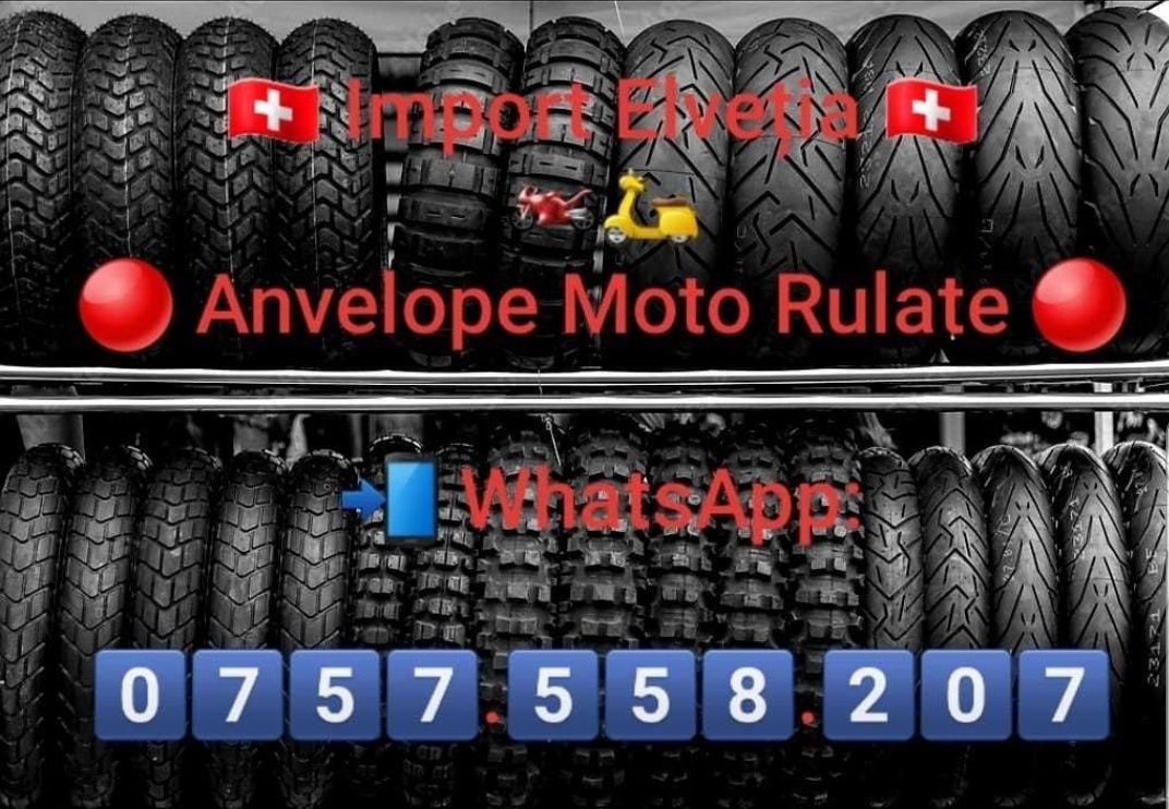 Anvelope moto Rulate import Eleveția