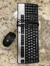 Клавиатура и мишка HP