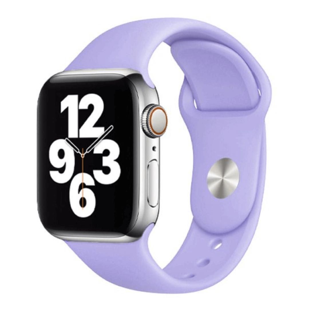 Силиконова каишка за iWatch 3, 4, 5, 6, 7, SE -  40/ 42/ 44/ 41/ 45