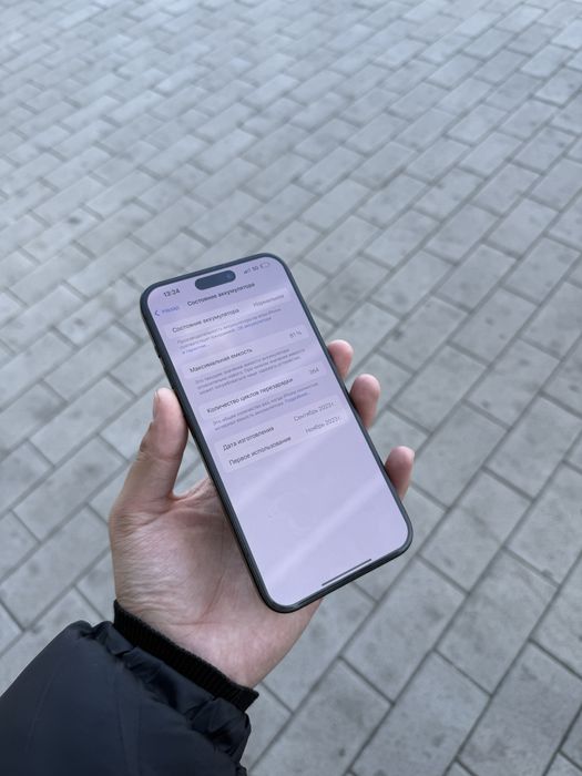 iPhone 15 Pro Max 256gb 81% в идеальном состоянии
