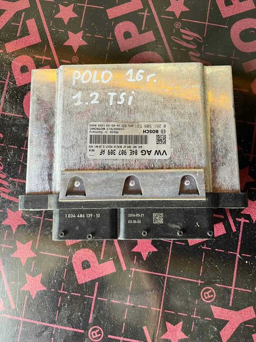 компютър за двигател volkswagen polo 2016г. 1.2tsi