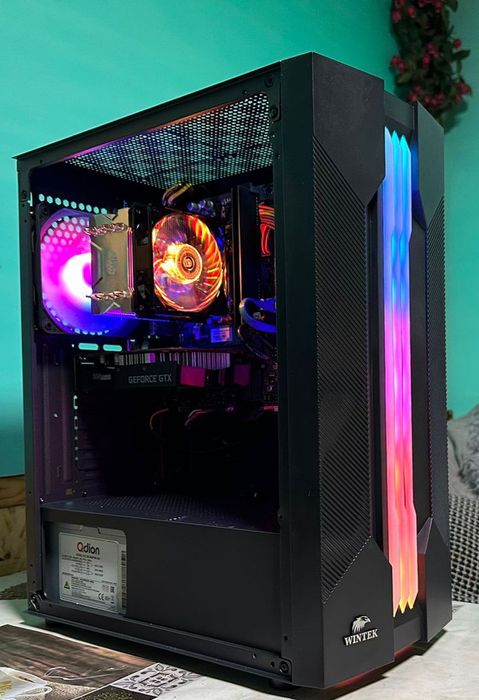 Игровой компьютер intel Core i3-10105/16Gb/GTX 1650 GDDR6+Монитор 24