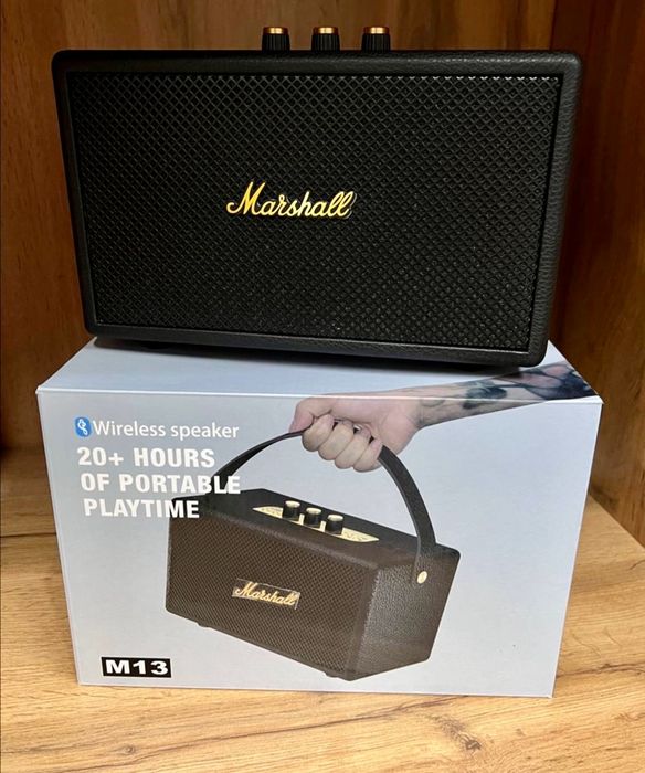 Блютуз колонка Маршал