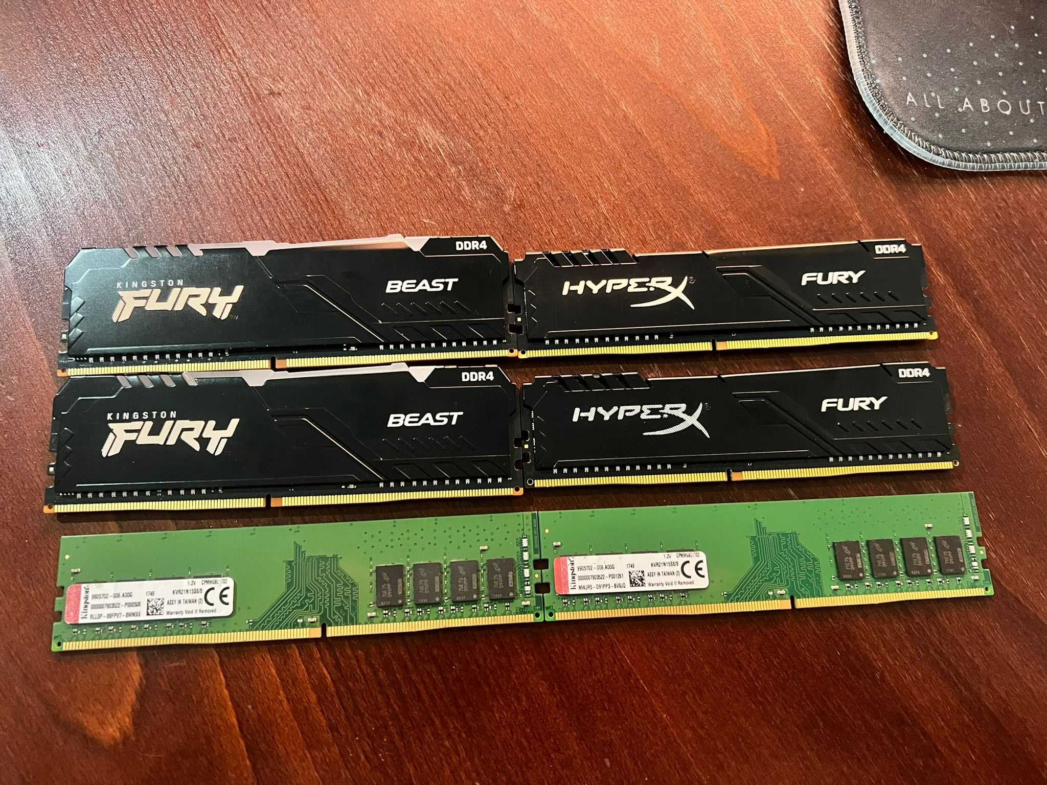 Vand Memorii RAM DDR4