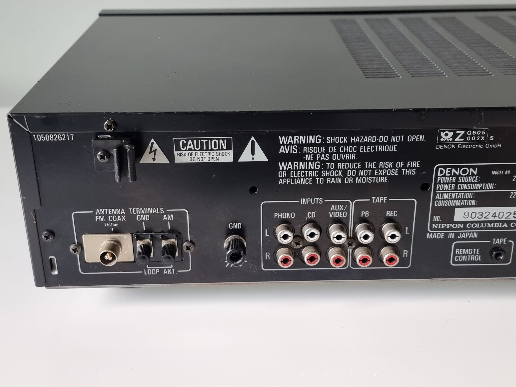 Denon DRA 325R stereo receiver