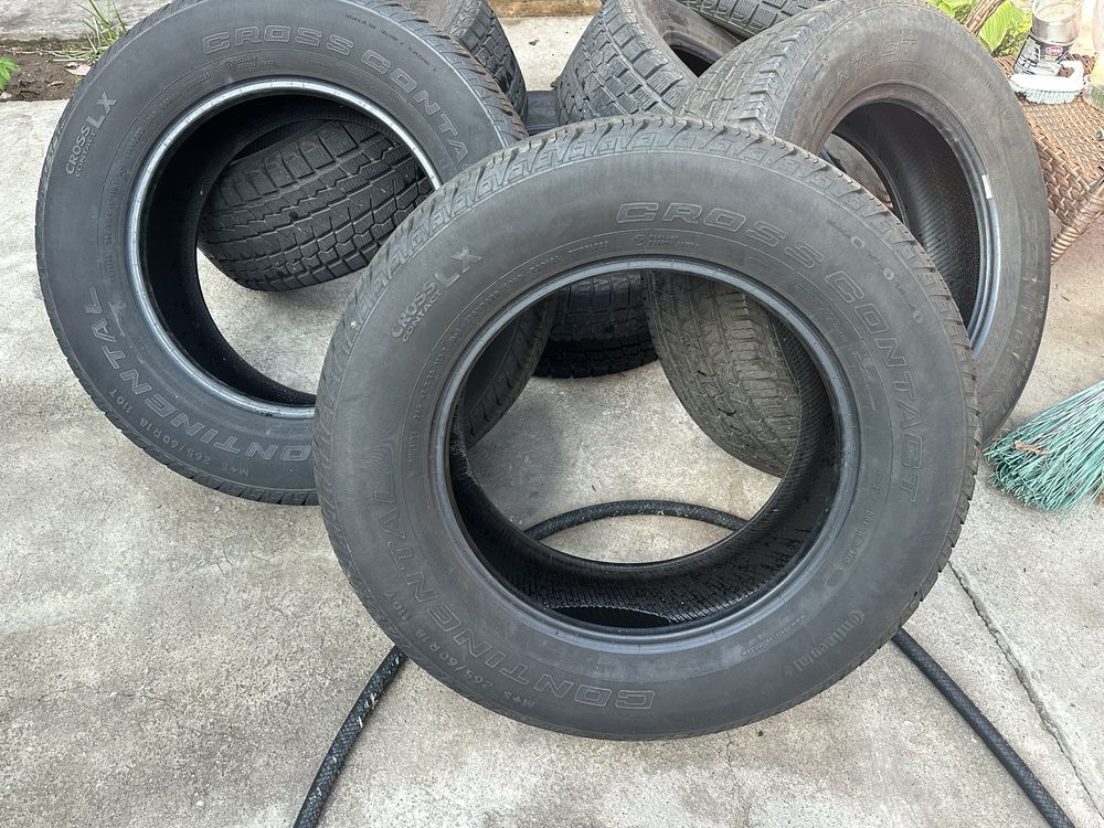 Continental cross contact lx 265/60 r 18 всесезонная
