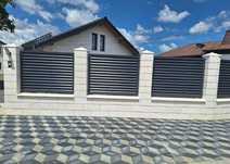 Garduri de diferite modele (stil jaluzele, sipca metalica, BCA, plasa)