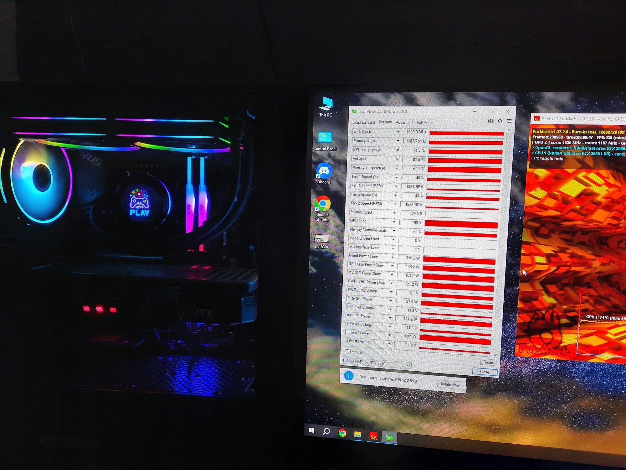 RTX 3080 PALIT GamingPro V1