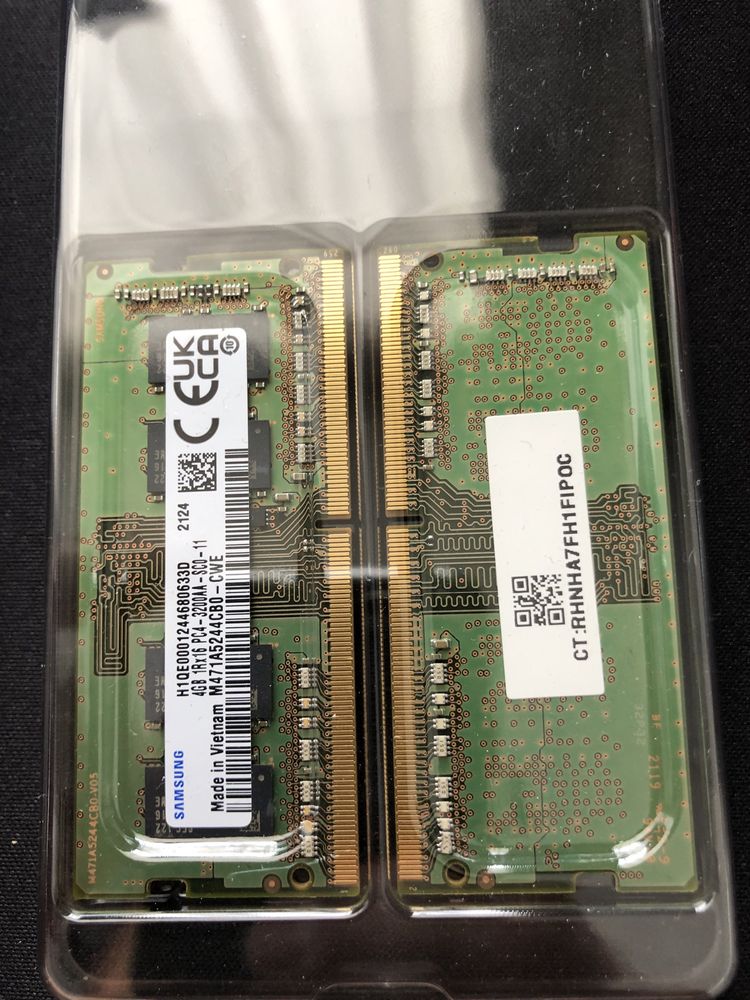 Vand RAM Laptop DDR4 - SAMSUNG - SODDIM - 4GB 1rx16 pc4-3200aa-sc0-11