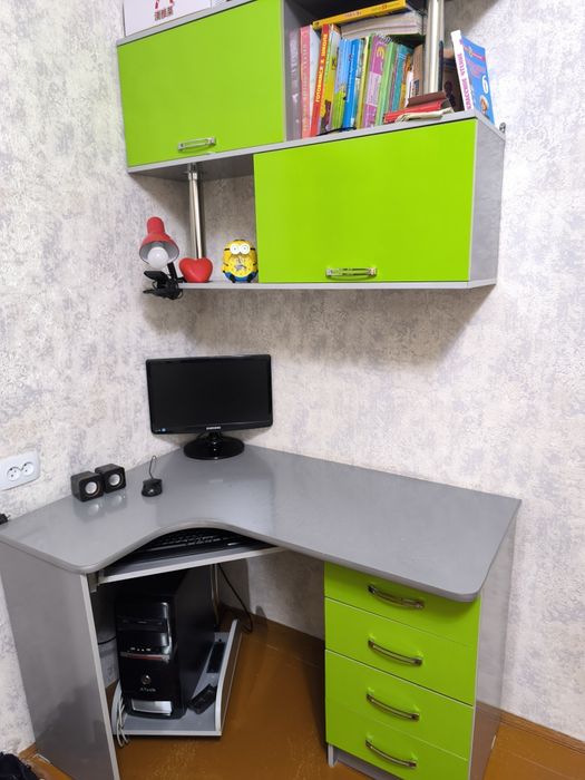 Письменный стол, книжный шкаф