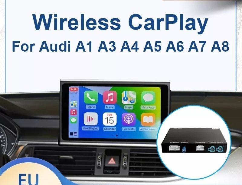 Interfata carplay Audi A3,A4,A5,S5,A6,A8,A7,S6,Q3,Q5,Q7,inclusiv RMC!