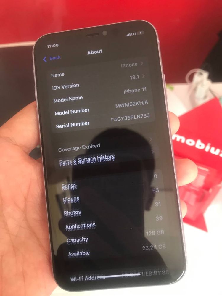 Iphone 11 128Tali