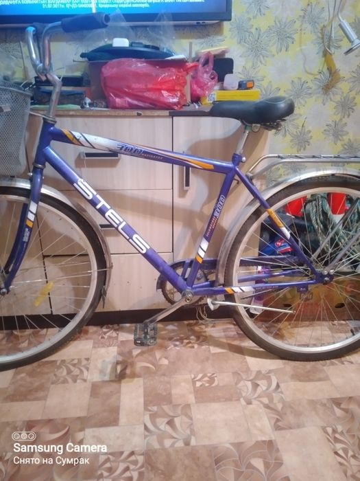 Взрослый велосипед марки СТЭЛС, новый,