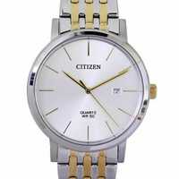 Citizen BI5074-56A Quartz Silver Dial Male Dress Watch