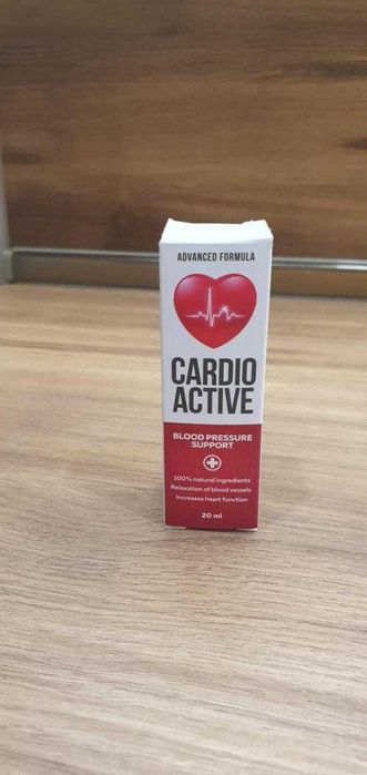 Високо кръвно при хипертония-Cardio Active