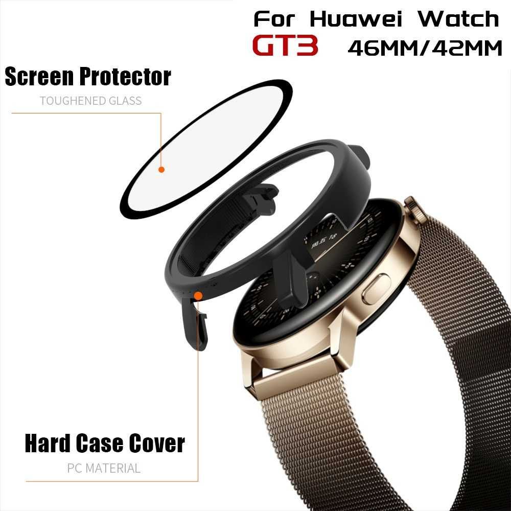 360 протектор кейс Huawei Watch GT3 Pro 42 43 46 Runner