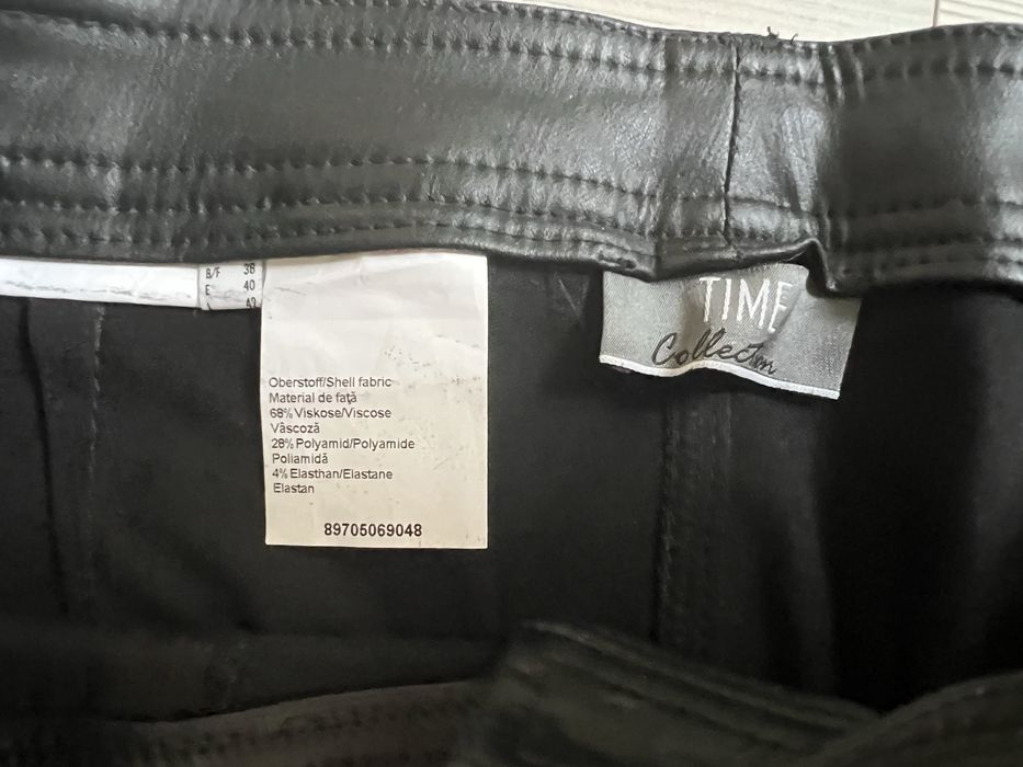 Pantaloni piele eco