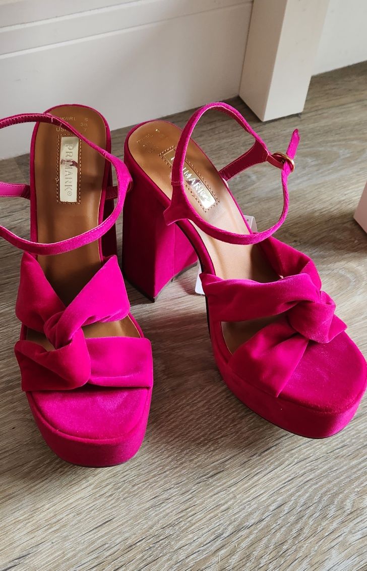 Sandale roz, Primark, masura 38