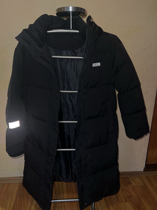 palton negru gros femei