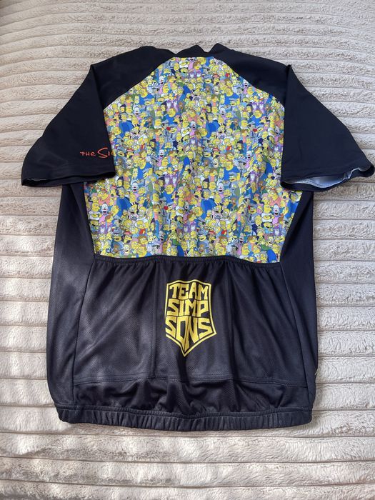 The Simpsons тениска за колоездене