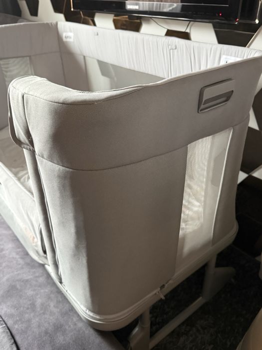 Chicco Бебешка кошара Next 2 Me Forever Cool Grey