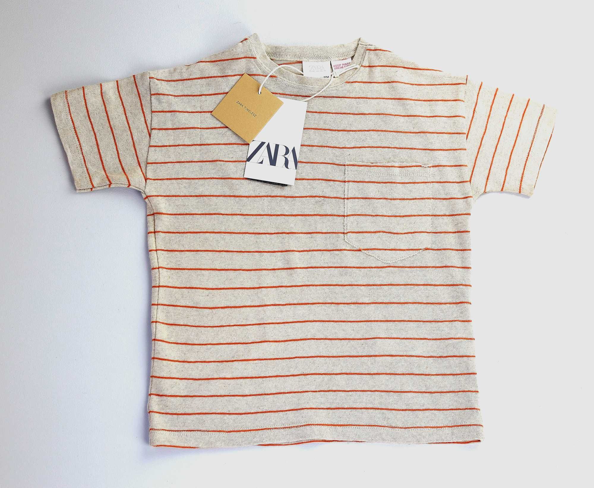 Чисто нова разкошна ленена блузка на марката ZARA.