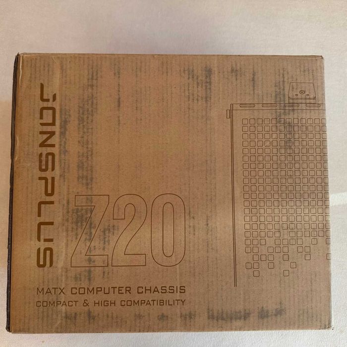 Jonsplus Z20, Micro-ATX, Черна