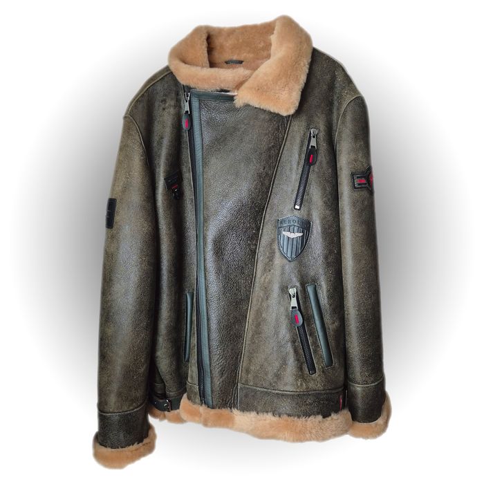 Дублёнка мужская (авиатор))