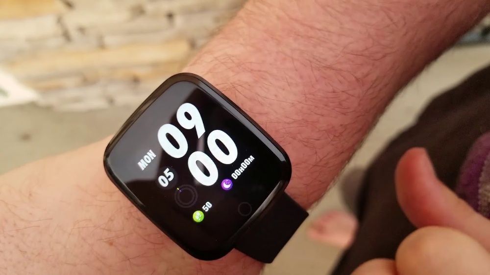 Ceas smartwatch inteligent Verpro impermeabil Bluetooth cardio oxigen