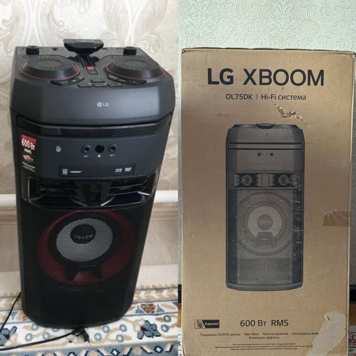 Новая музыкальная система LG XBOOM OL75DK, 600 Вт