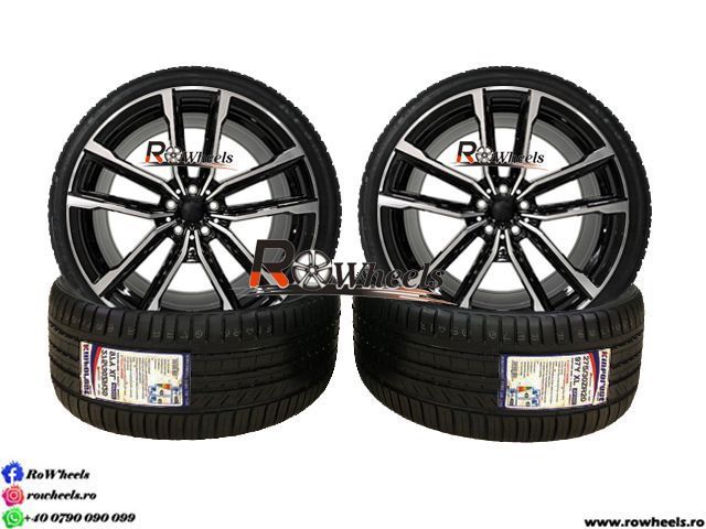 Jante BMW 20 R20 BMW F01 F02 F10 F12 F13 E60 Seria 5 seria7 X3 X4 black anvelope vara