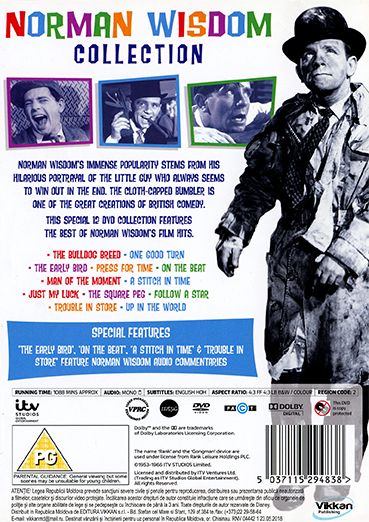 Colectia Norman Wisdom 12 DVD Subtitrate in limba romana