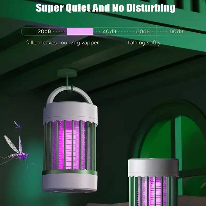 Dispozitiv anti tantari muste sau insecte cu ultrasunete lumina UV USB