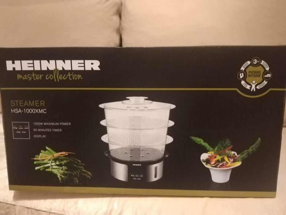 Aparat de gatit cu aburi Heinner