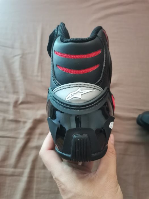Кожени боти за мотор Alpinestars SMX-1 R V2 Vented