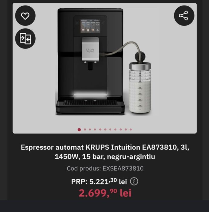 Aparat de cafea Krups