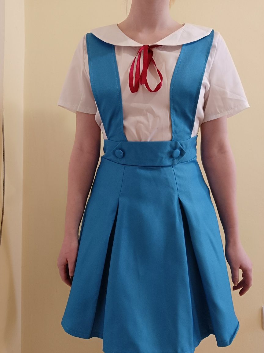 Cosplay evangelion ayanami rei anime косплей костюм