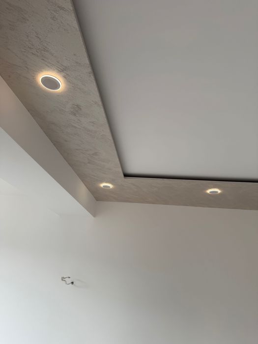 LED вграден плафон Inspire Ufo – бяло, 4000K, 8.2 см