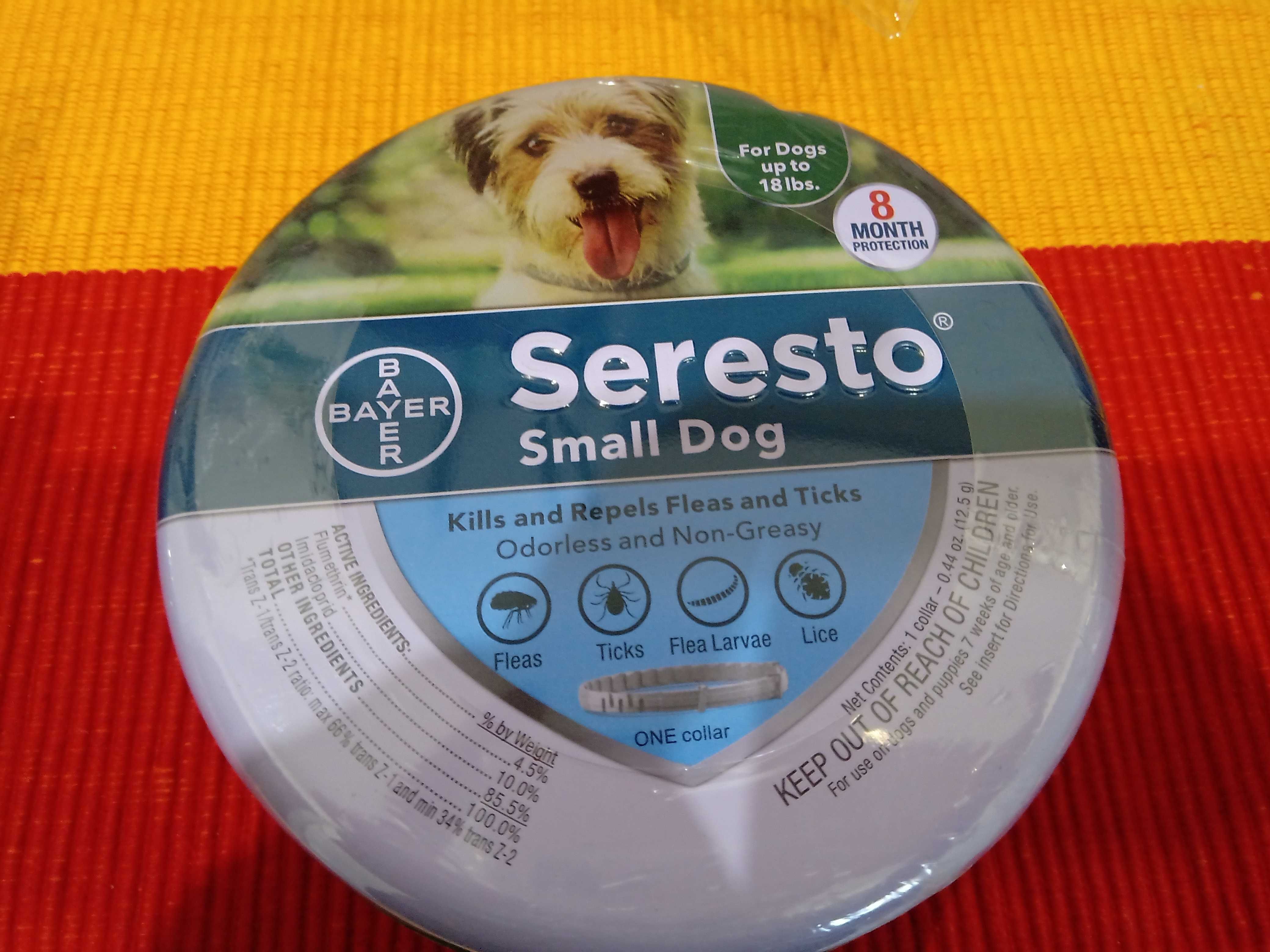 Seresto(Foresto) Каишка против кърлежи и бълхи за куче до 8кг