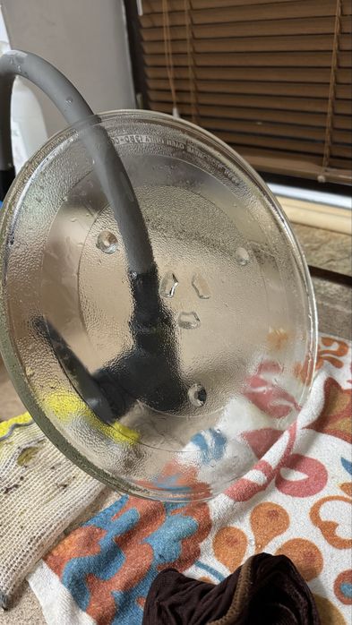 стекляная тарелка для микроволновая печь