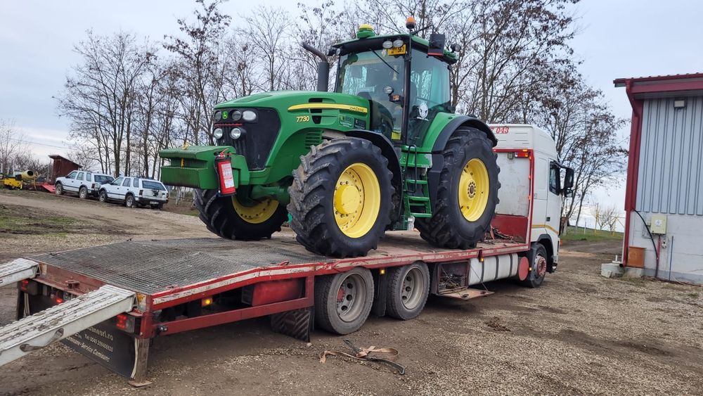 Transport utilaje/tractoare/buldoexcavator/stivuitoare Oradea